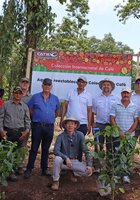 In the framework of the celebration of World Coffee Day, CATIE inaugurates an area in its La Montaña farm as the new space that will safeguard the genetic resources of coffee, reaffirming the commitment to long-term preservation for the benefit of world coffee growing.