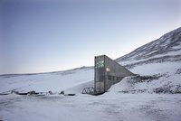 Entrance to Svalbard Global Seed Vault