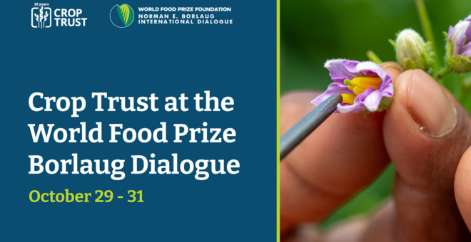 Crop Trust at the World Food Prize Borlaug Dialogue